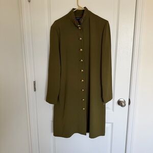 Liz Claiborne Long Sleeve button up Dress
